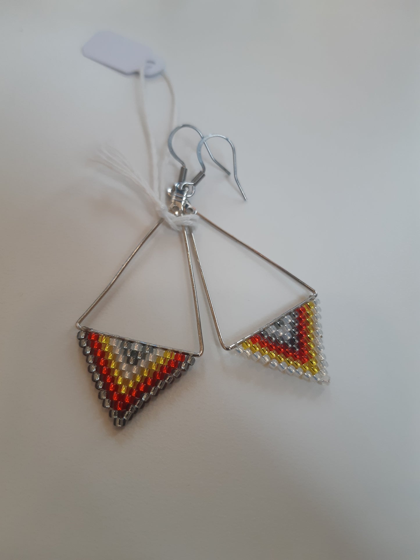 Brick stitch triangles*