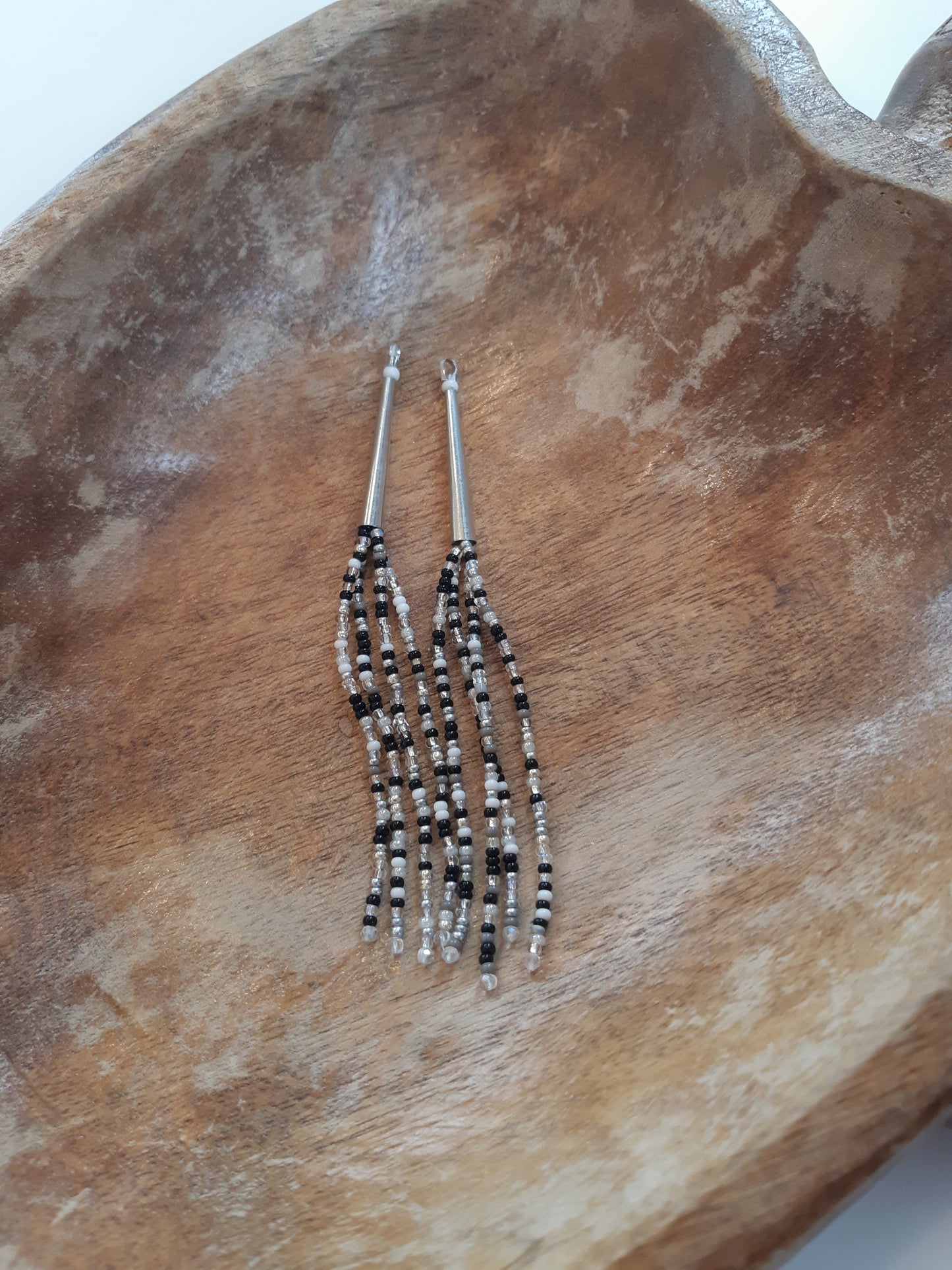 Sikw Elasa'sit - cone earrings