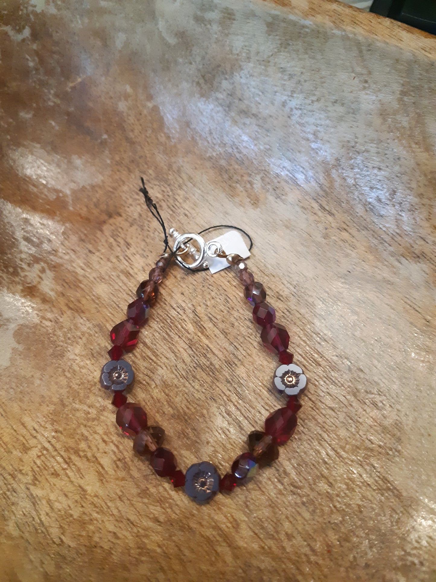 winter faceted bracelets*