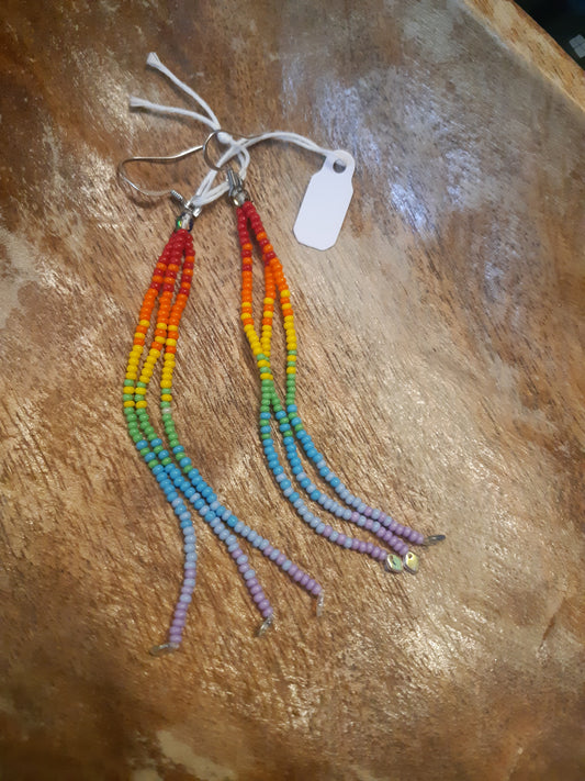 Rainbow ear spaghetti