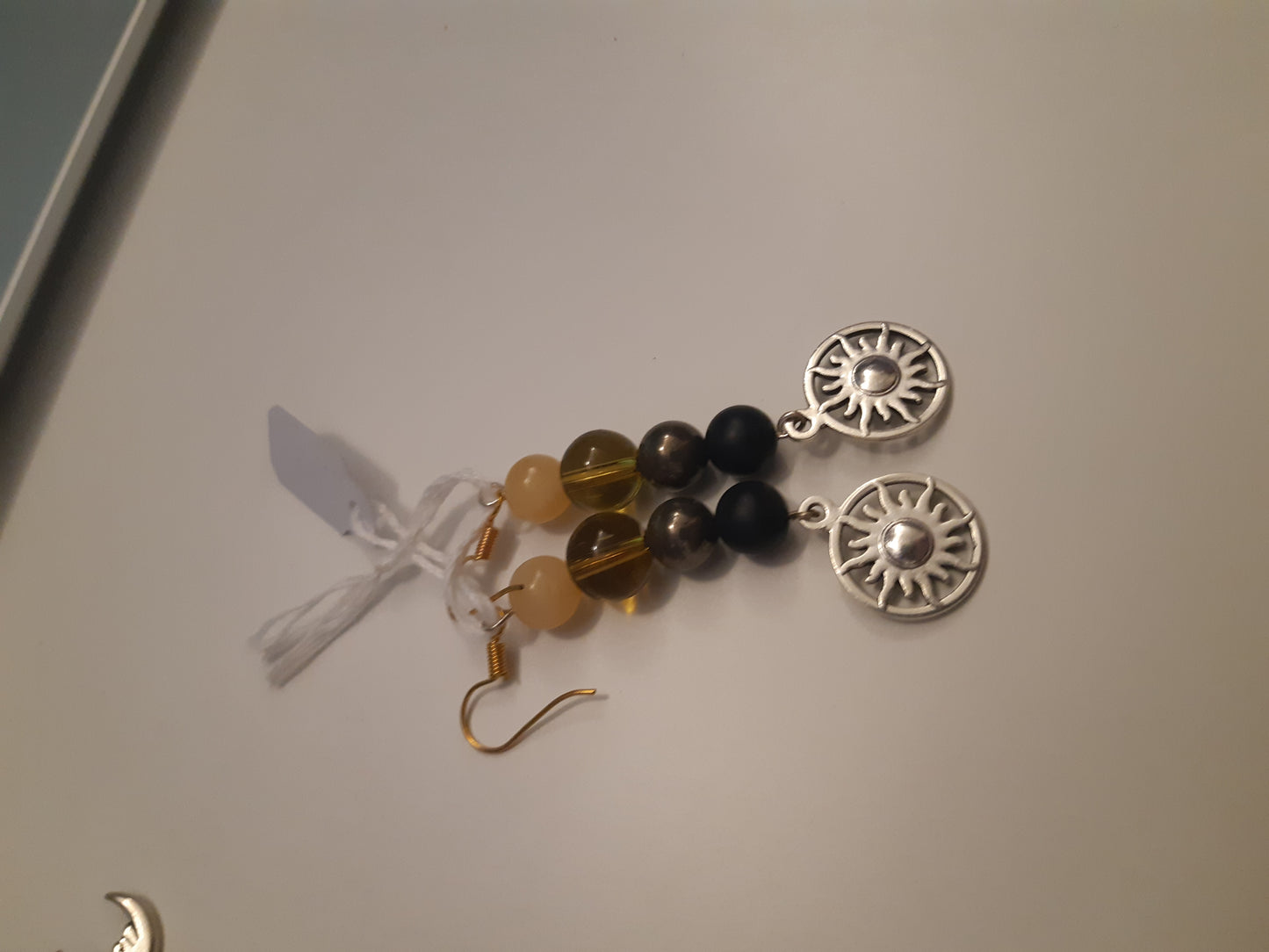 Cyclical skies 2.0 earrings*