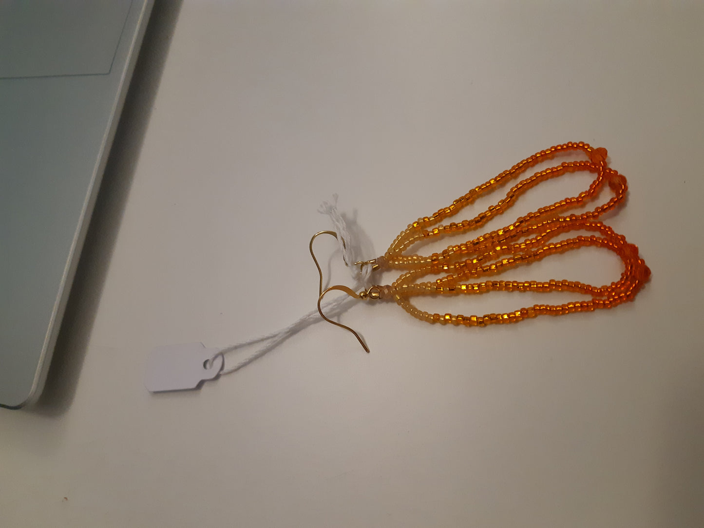 Ombre Silverlined Orange loops