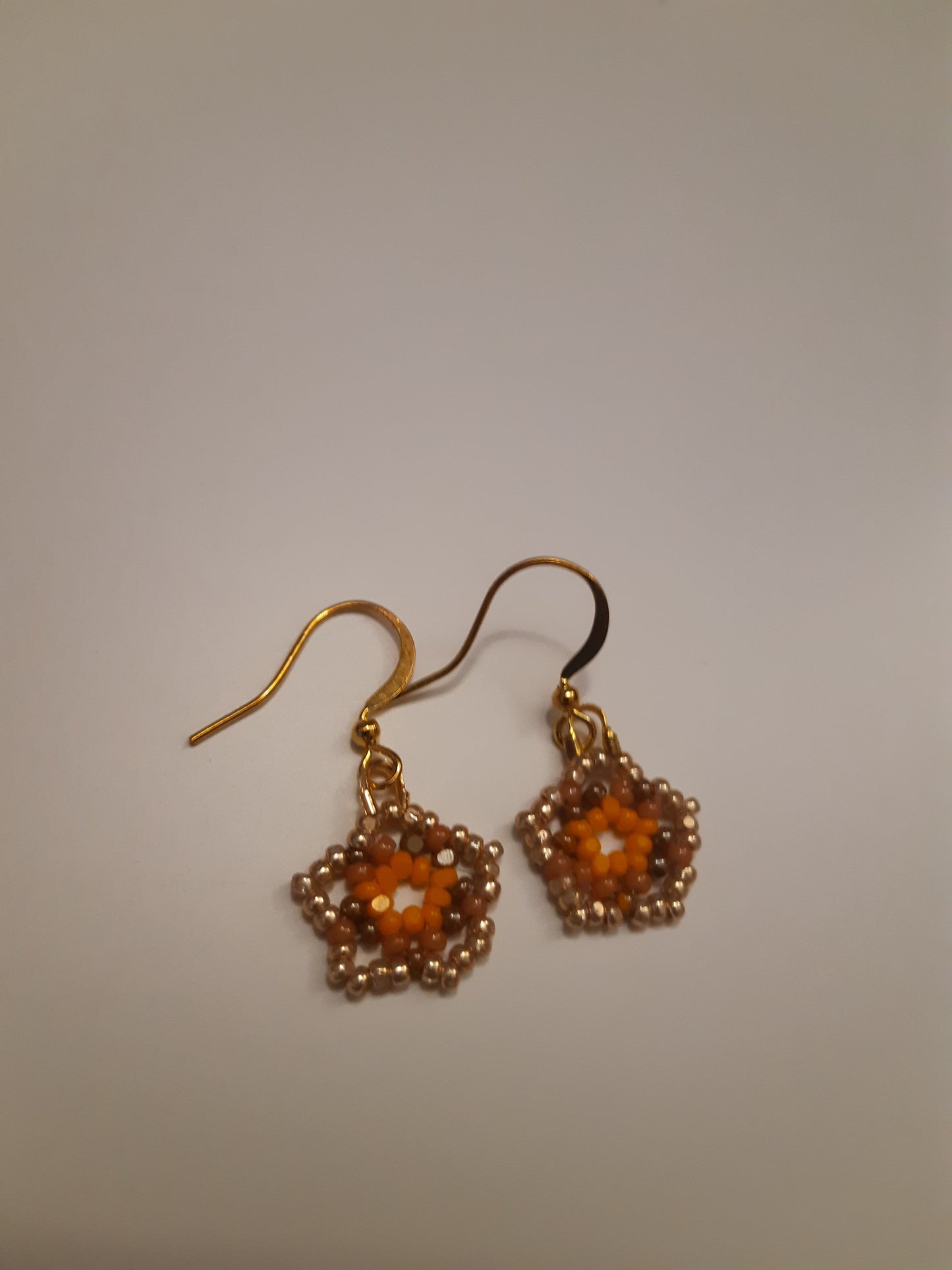 Pumpkin Spice Latte woven stars