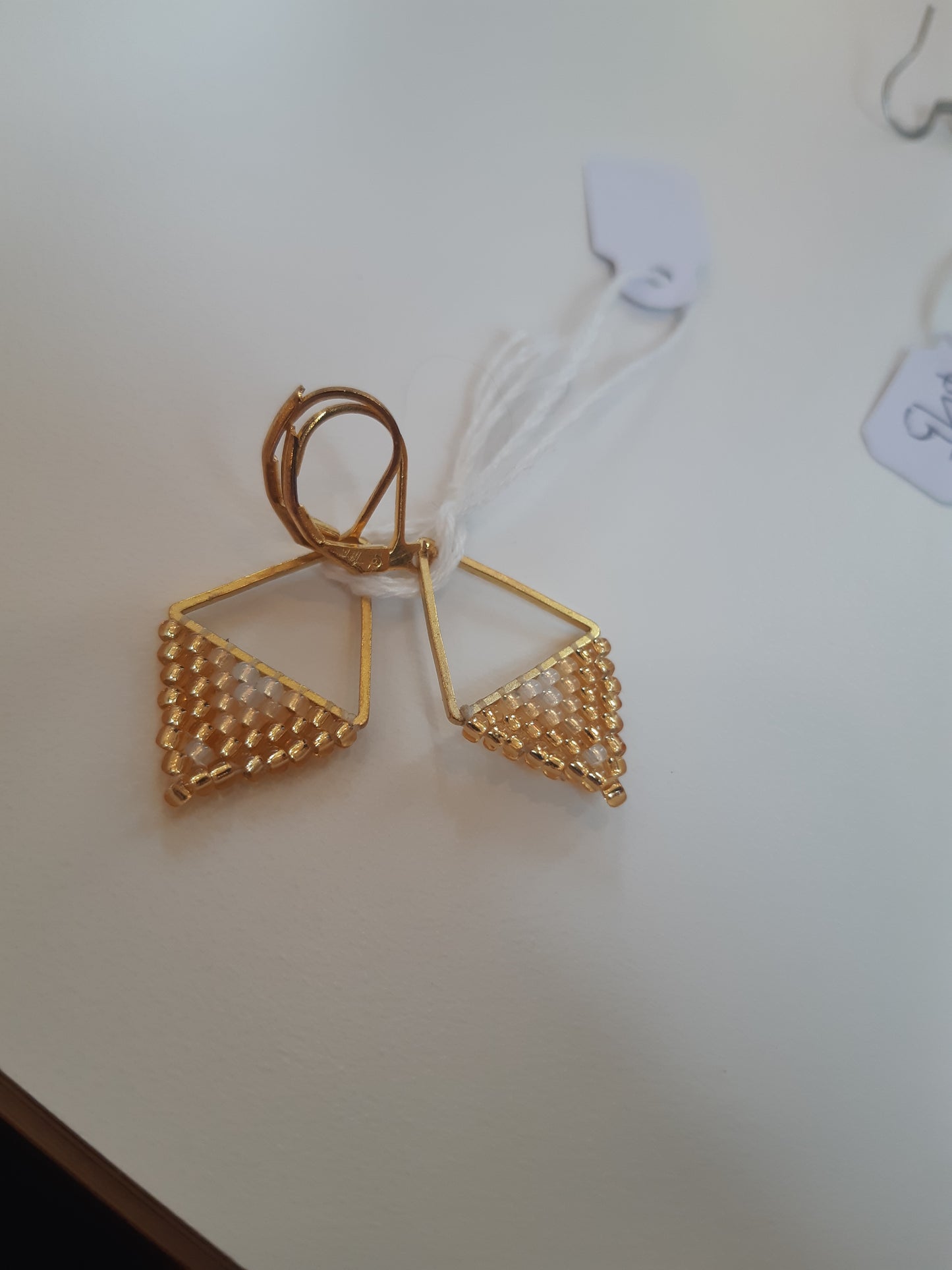 Brick stitch triangles*