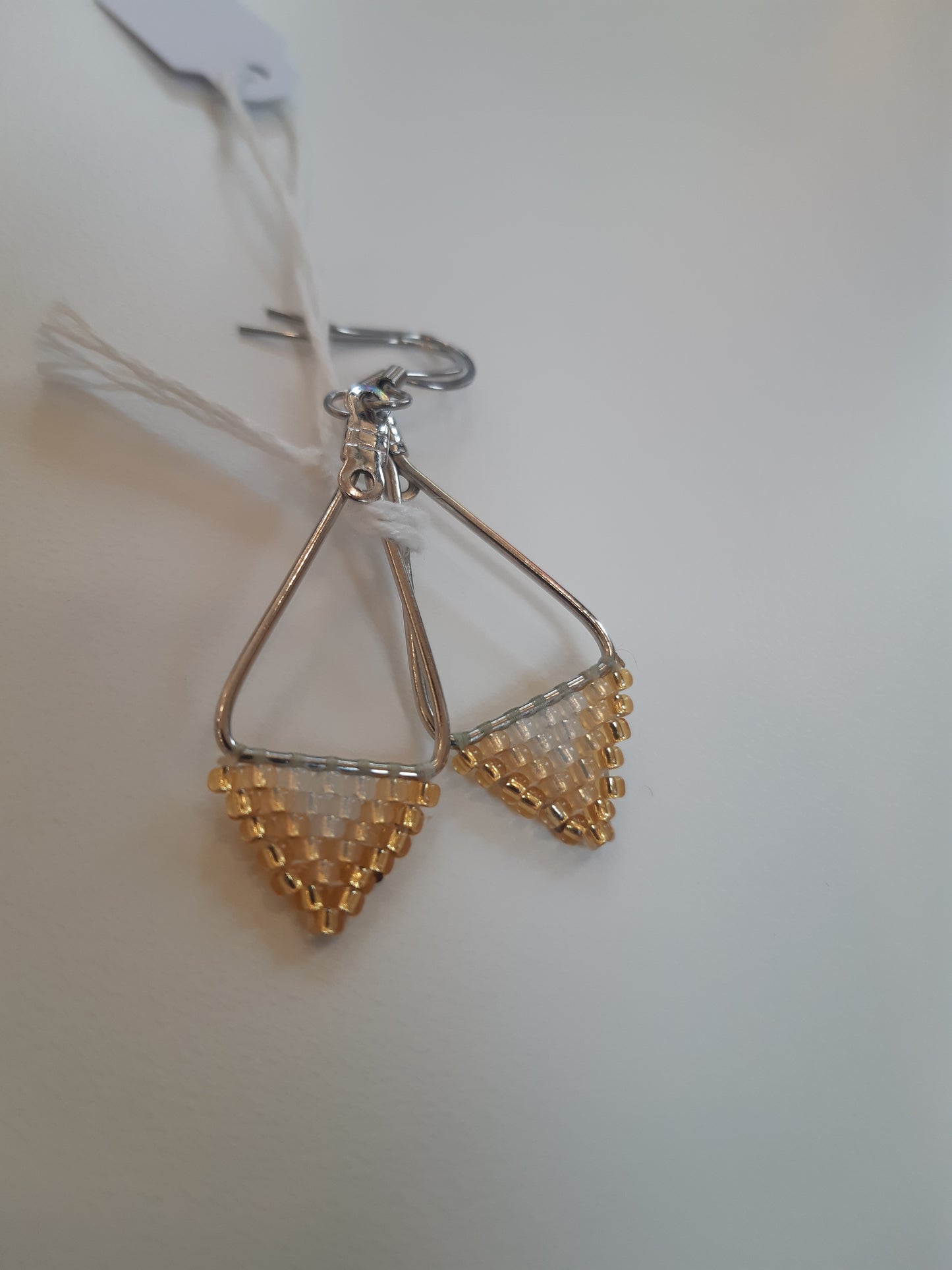 Brick stitch triangles*