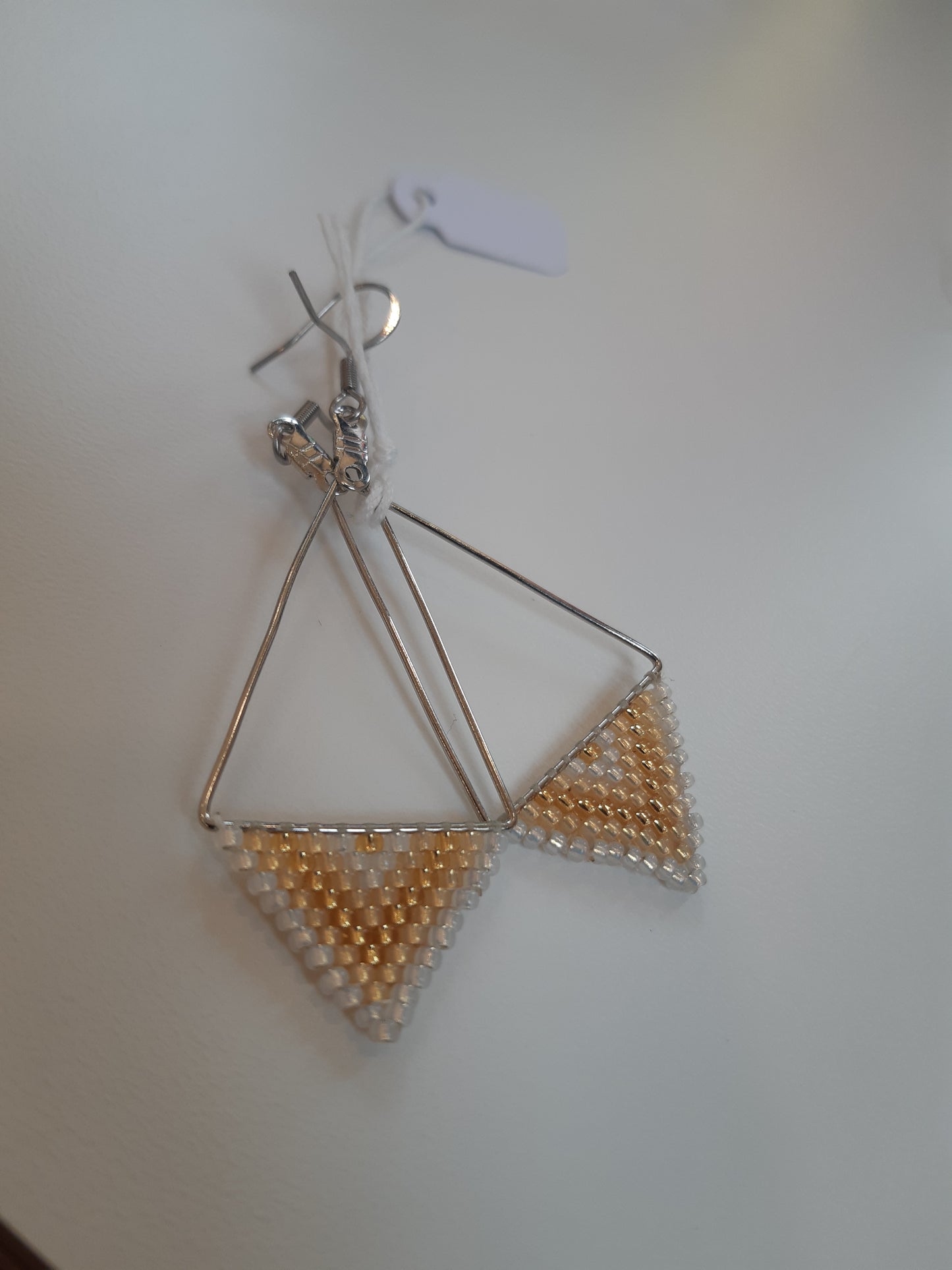 Brick stitch triangles*