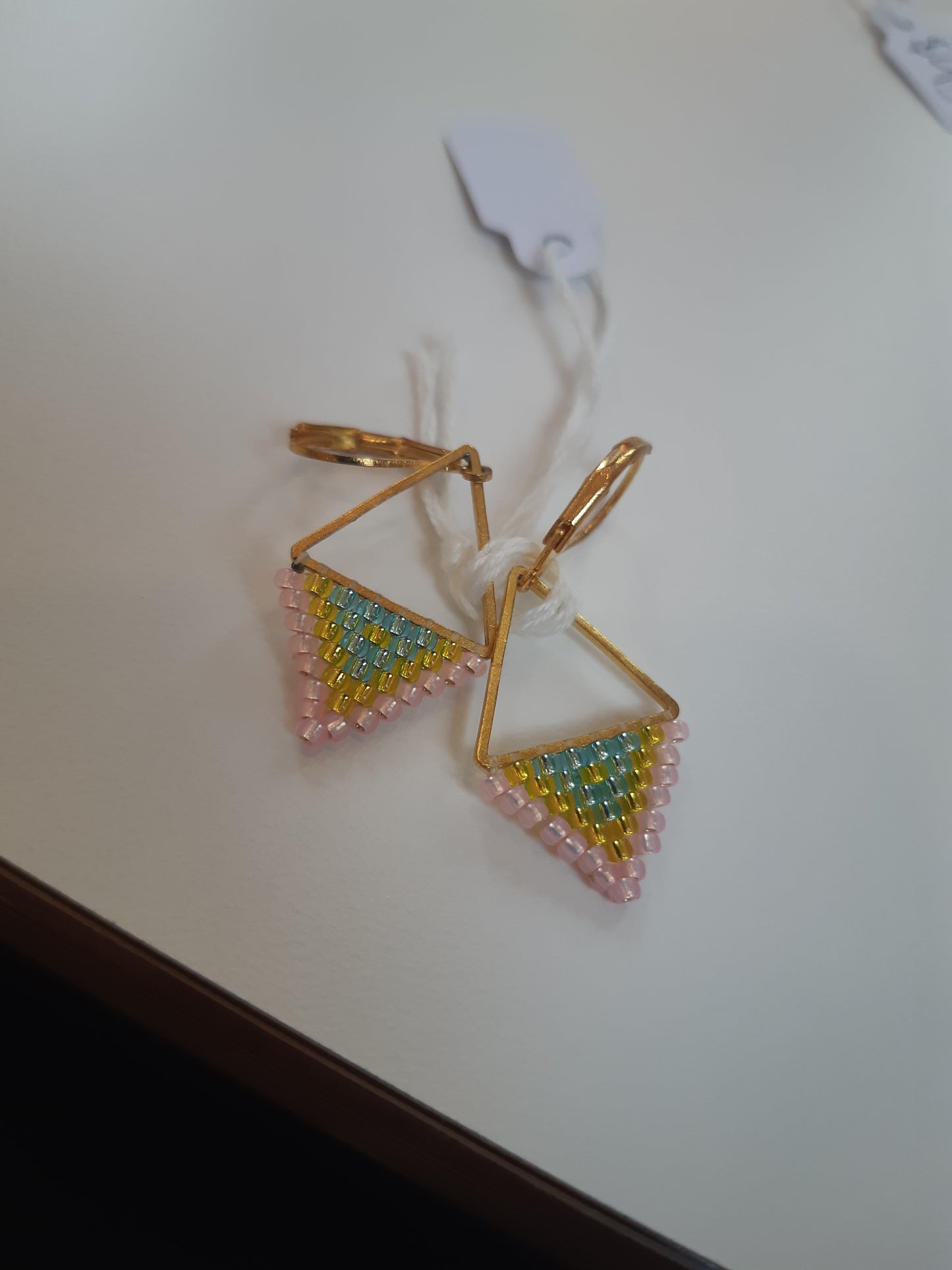 Brick stitch triangles*