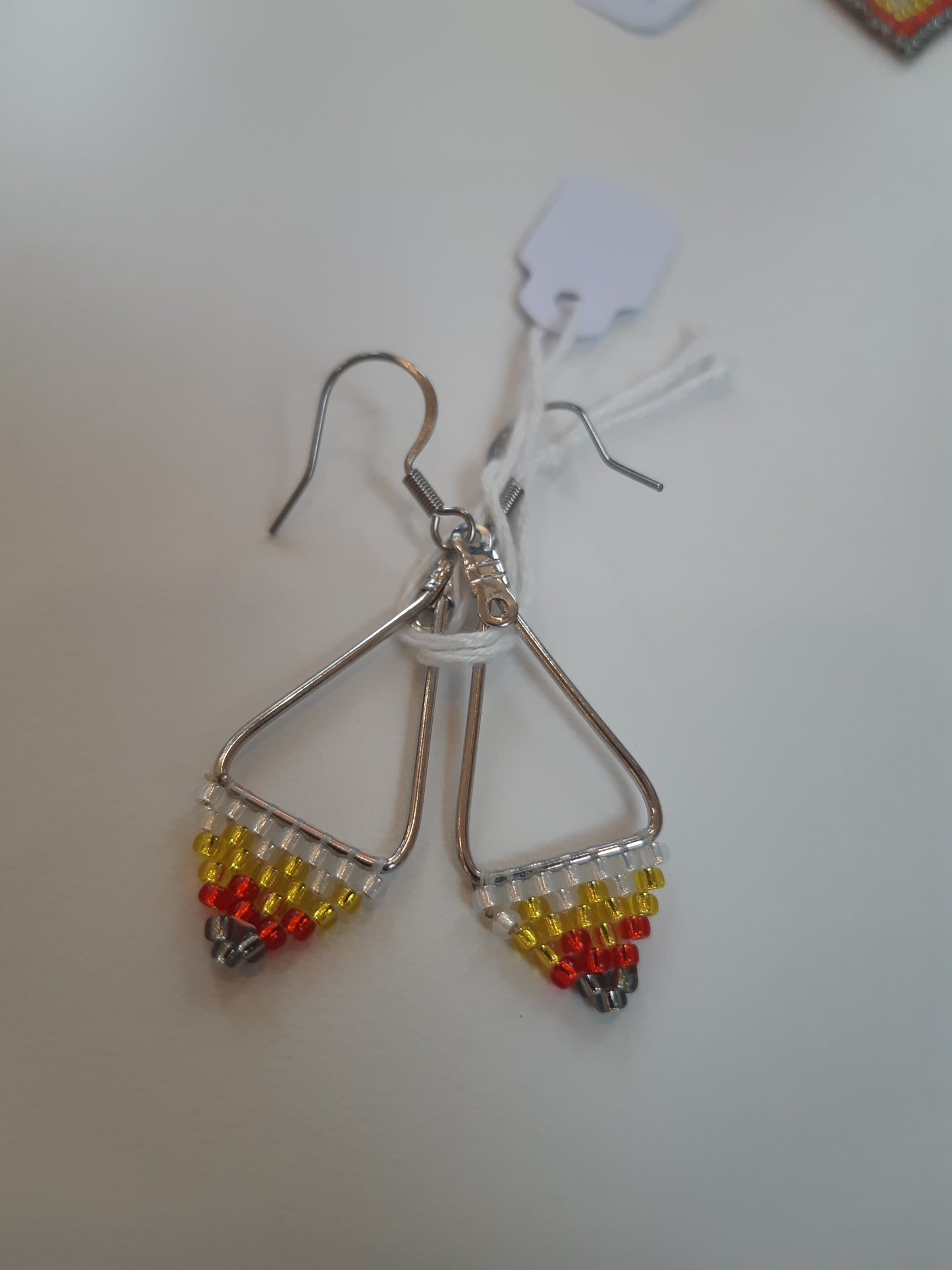 Brick stitch triangles*