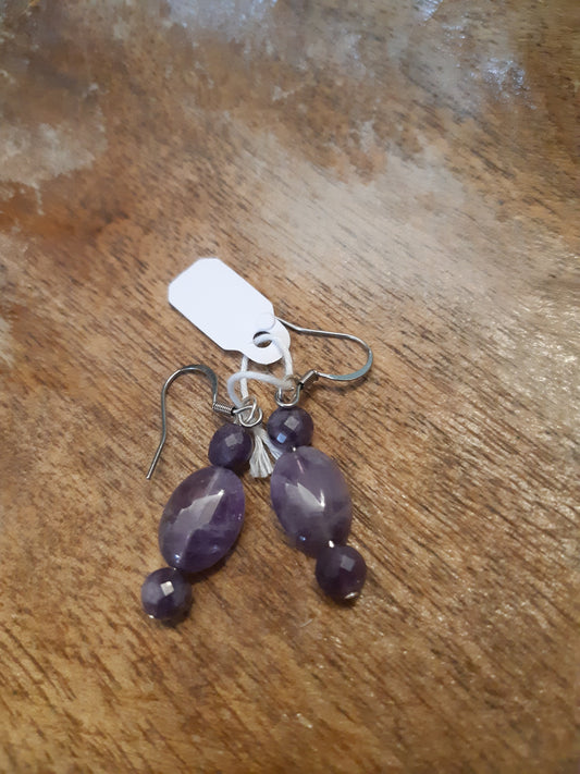 Small Amethyst drops