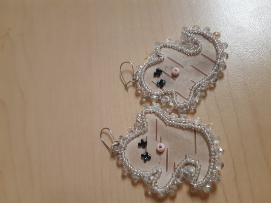 Sparkly Birch Bark Ghosties