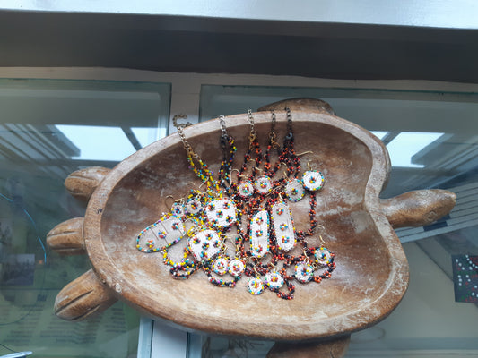 bead soup birch bark pin