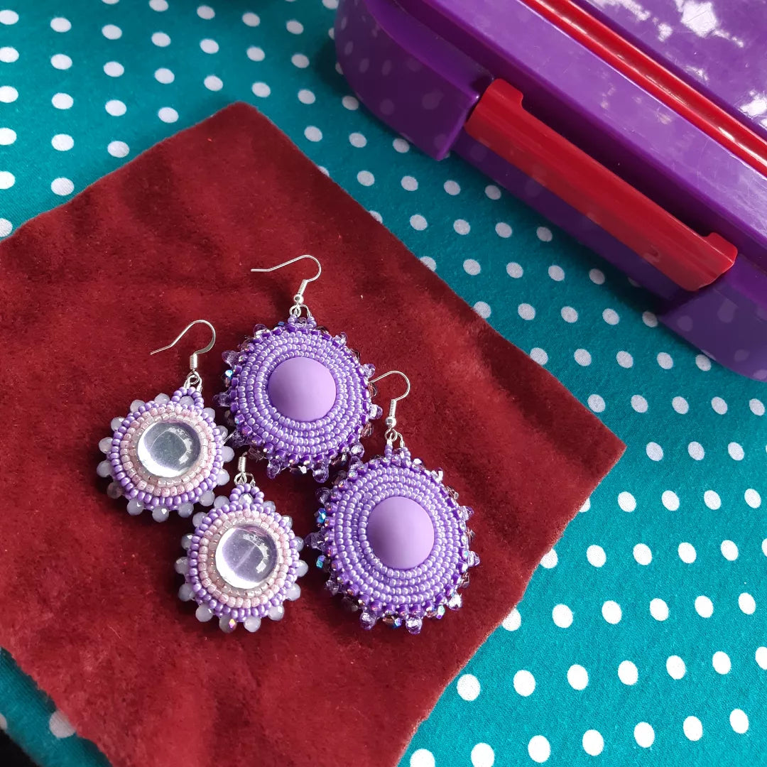 Shades of purple flats