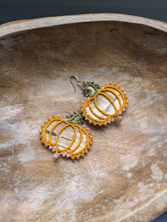 Golden Birch Pumpkins