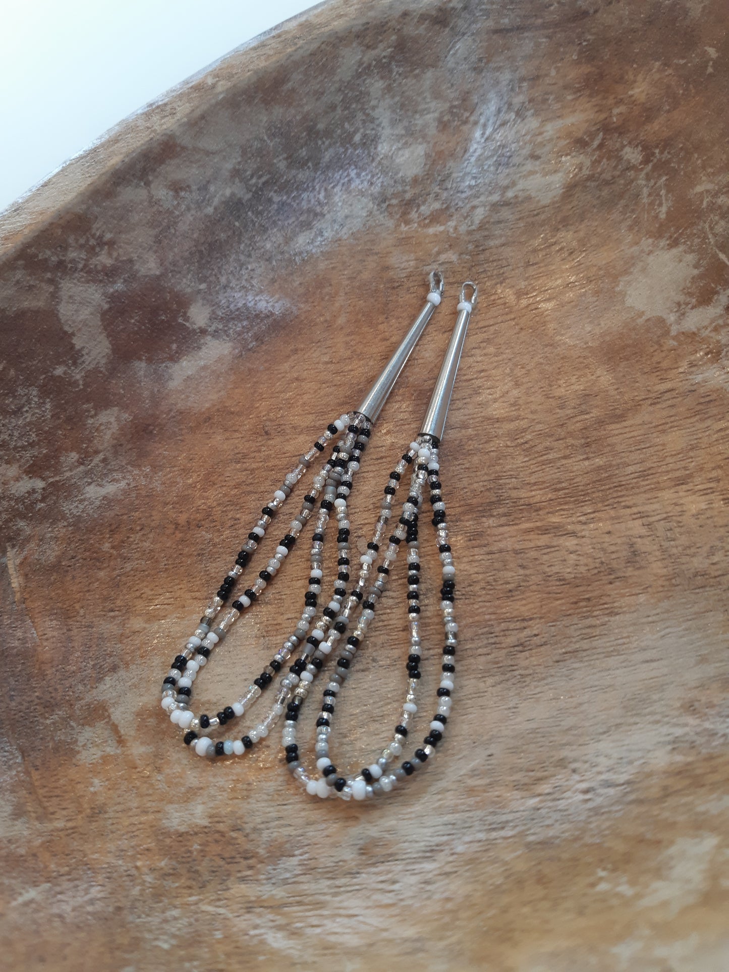 Sikw Elasa'sit - cone earrings