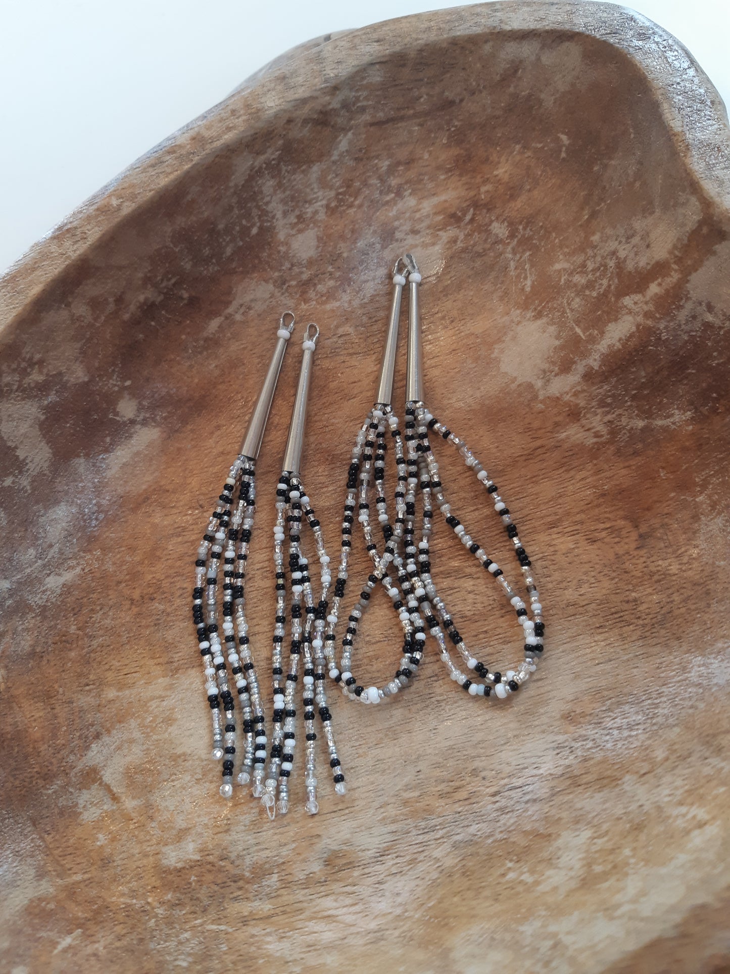 Sikw Elasa'sit - cone earrings