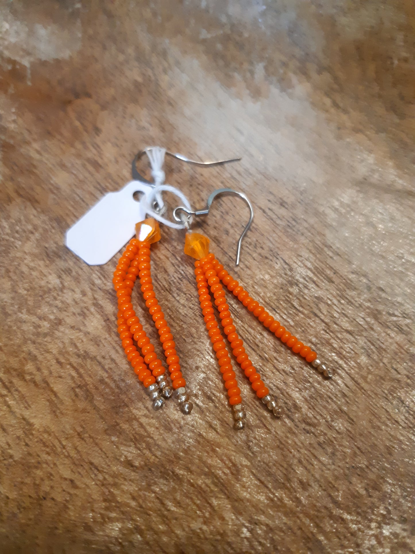 Gold tipped orange collection