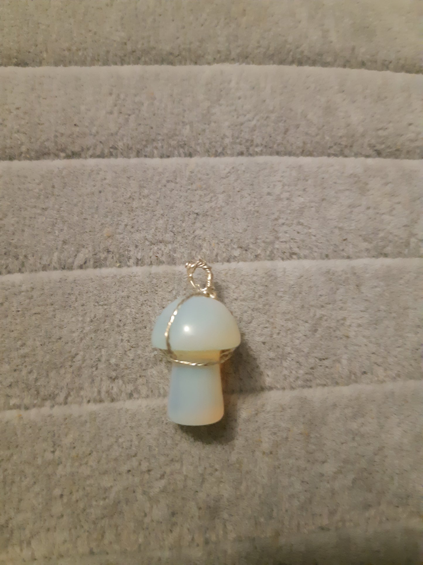 wire wrapped mini mushrooms