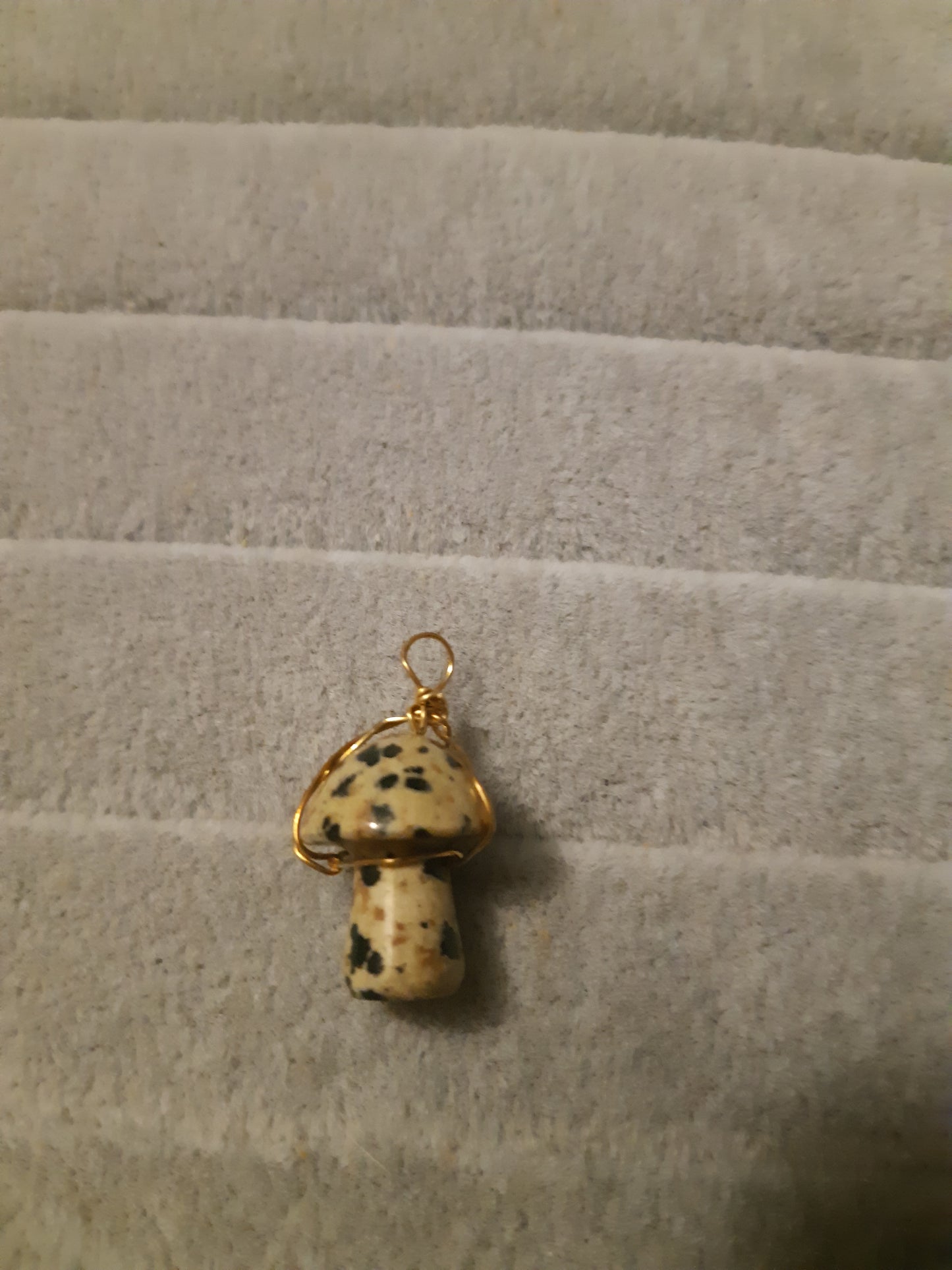 wire wrapped mini mushrooms