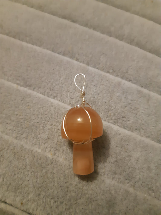 wire wrapped not-so-mini mushrooms