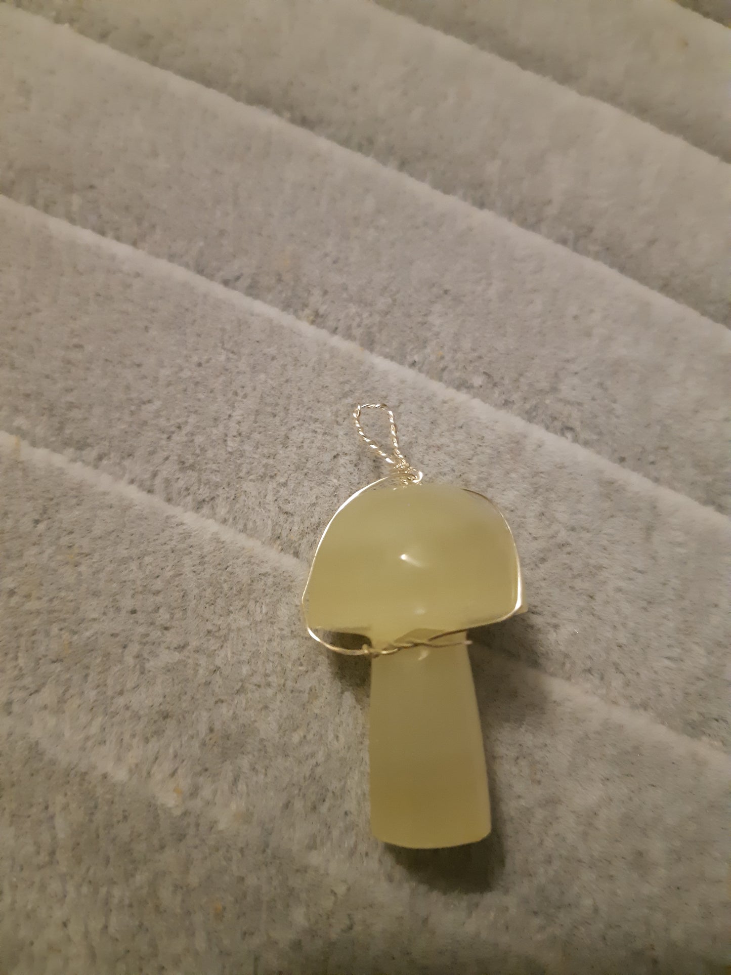 wire wrapped not-so-mini mushrooms