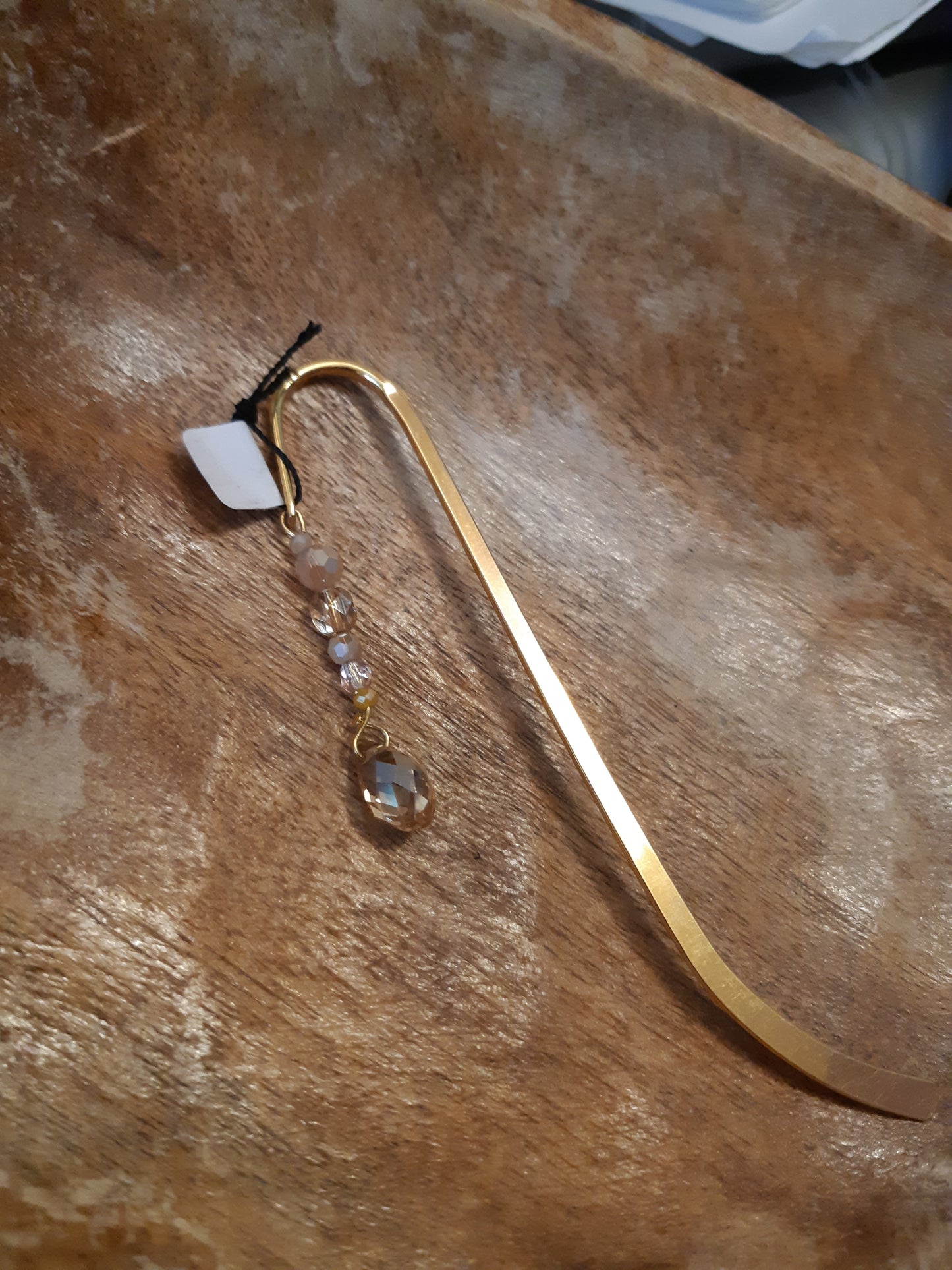 gold tone bookmarks*