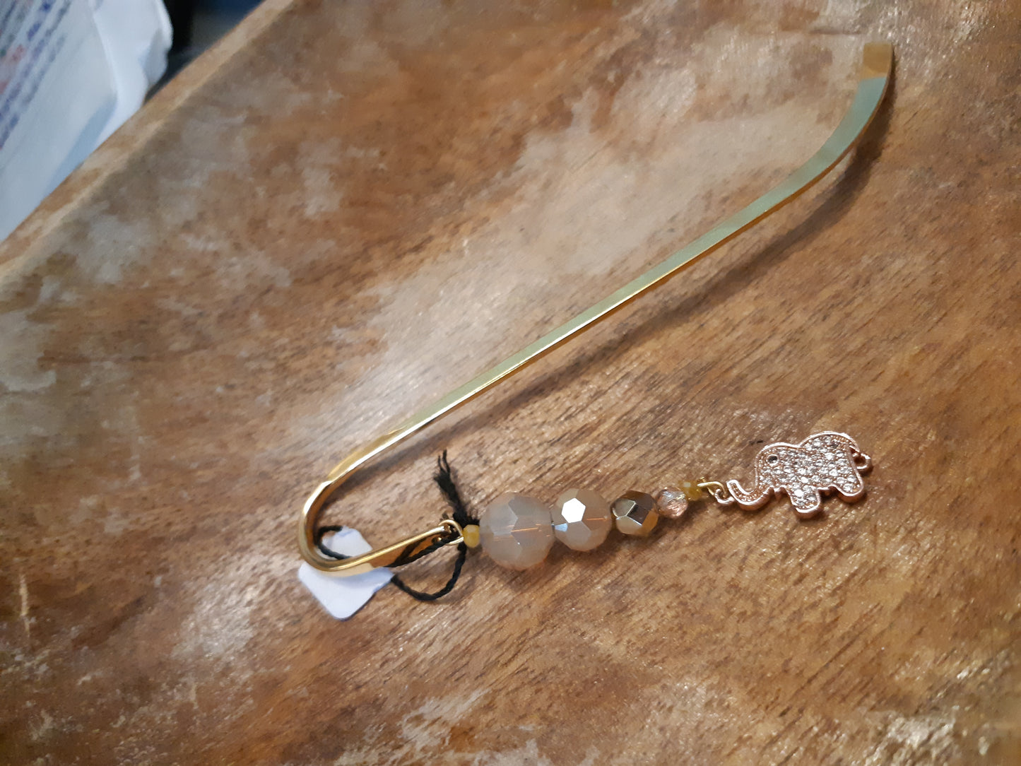 gold tone bookmarks*