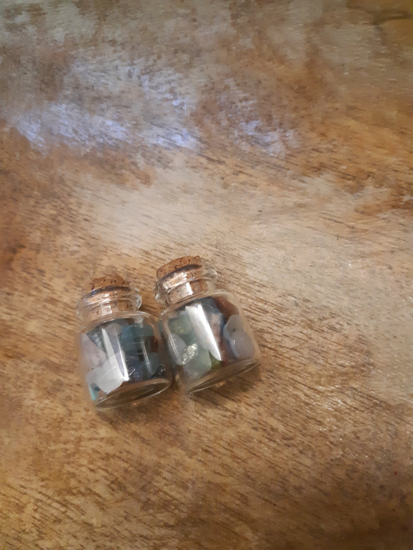 Corked Gemstone Bottles
