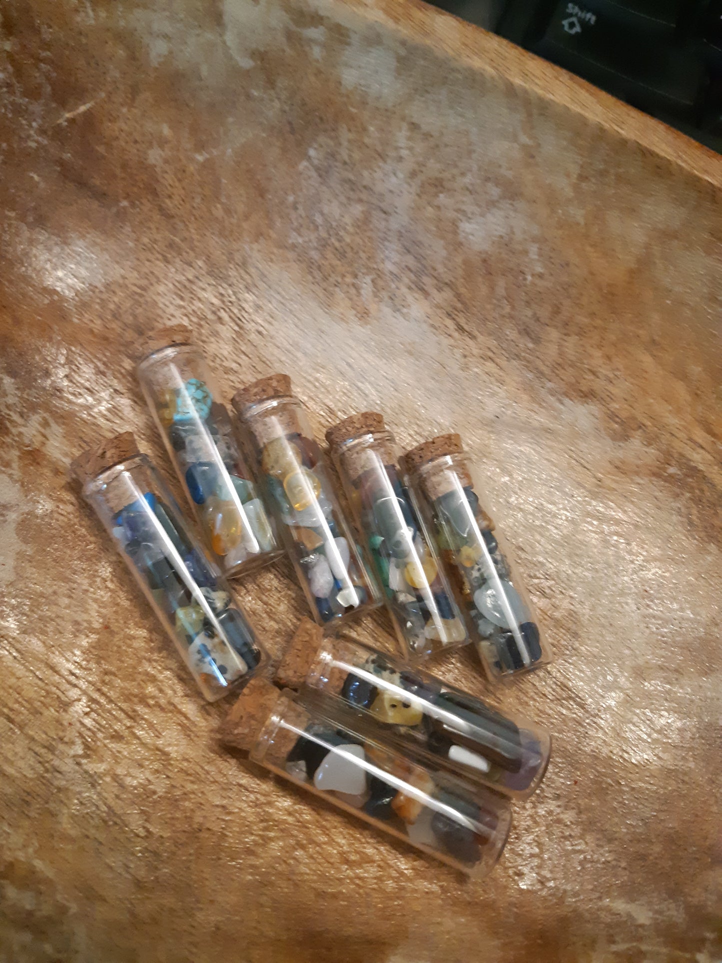 Corked Gemstone Bottles