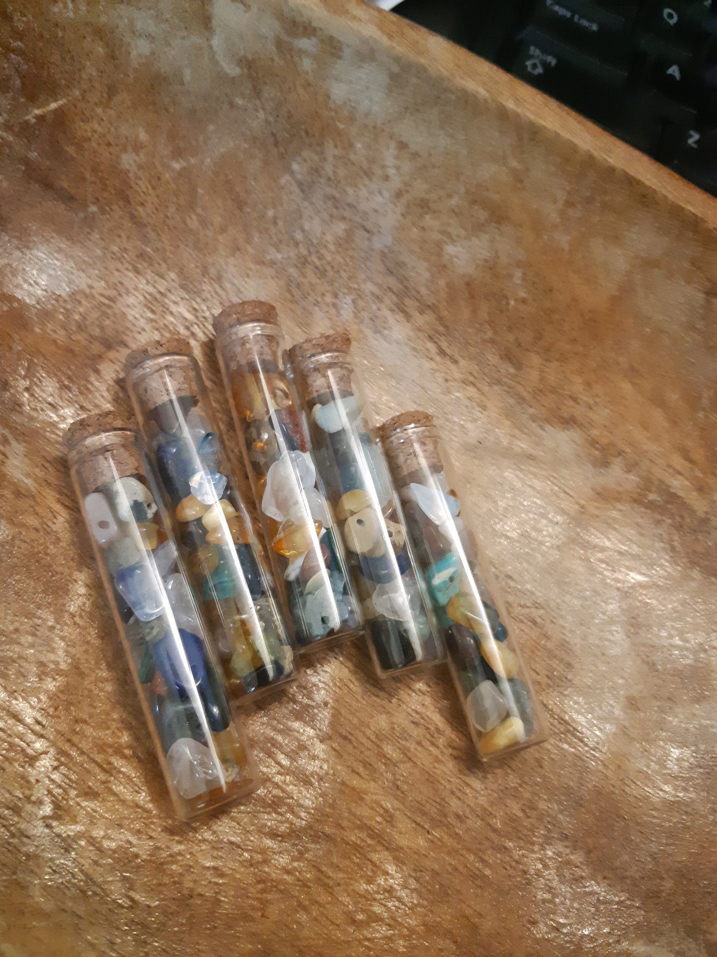 Corked Gemstone Bottles