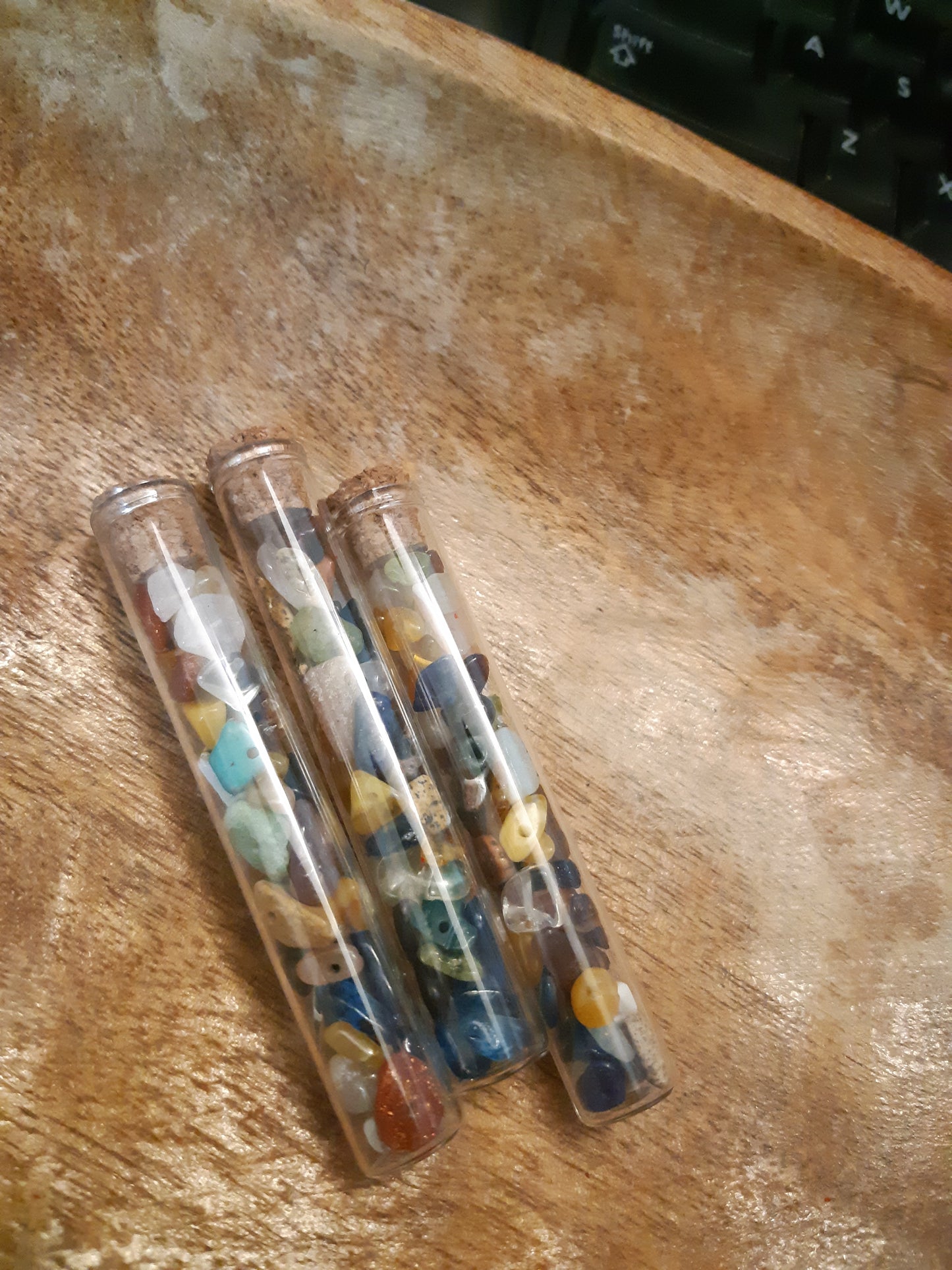 Corked Gemstone Bottles