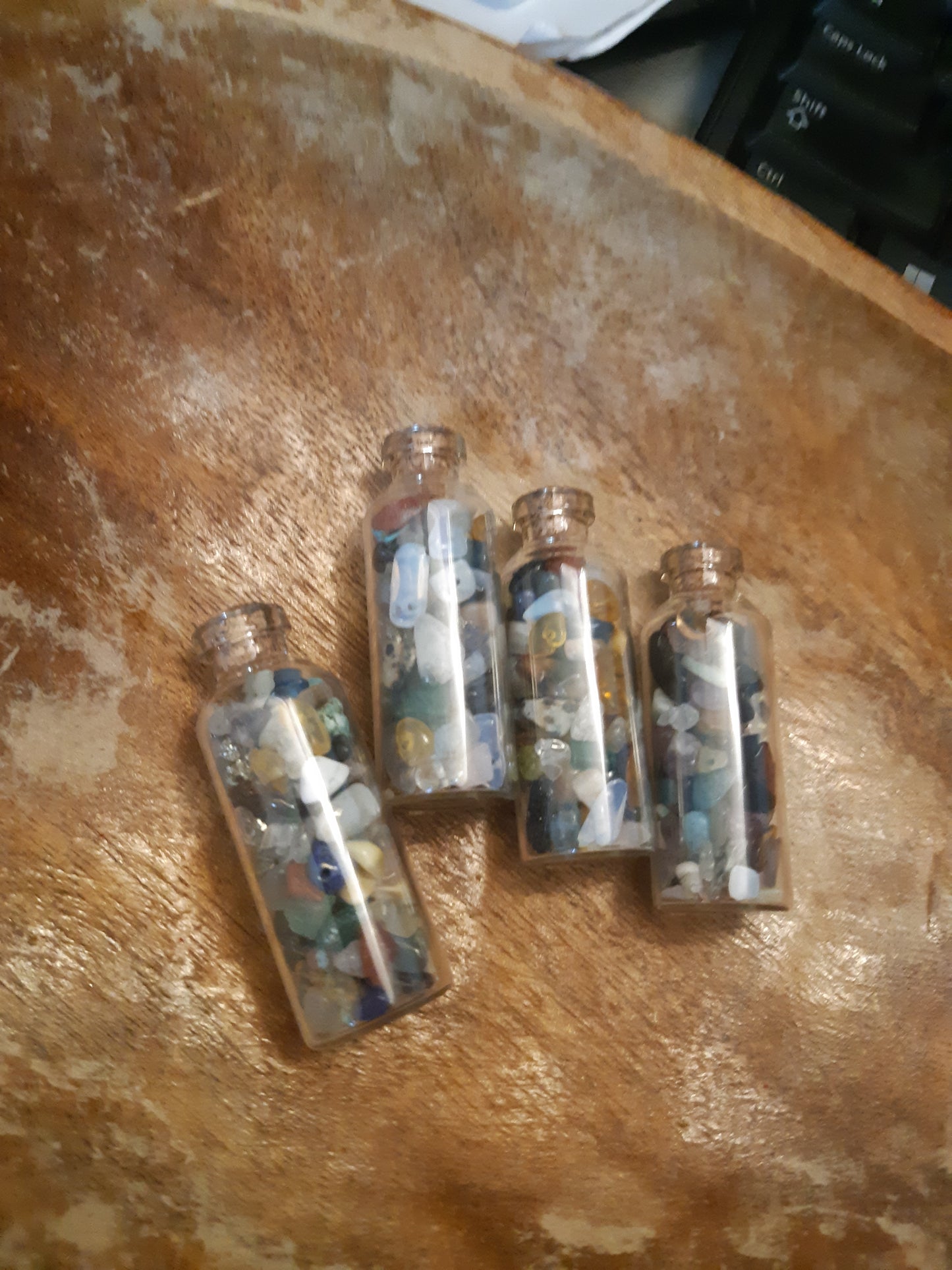 Corked Gemstone Bottles