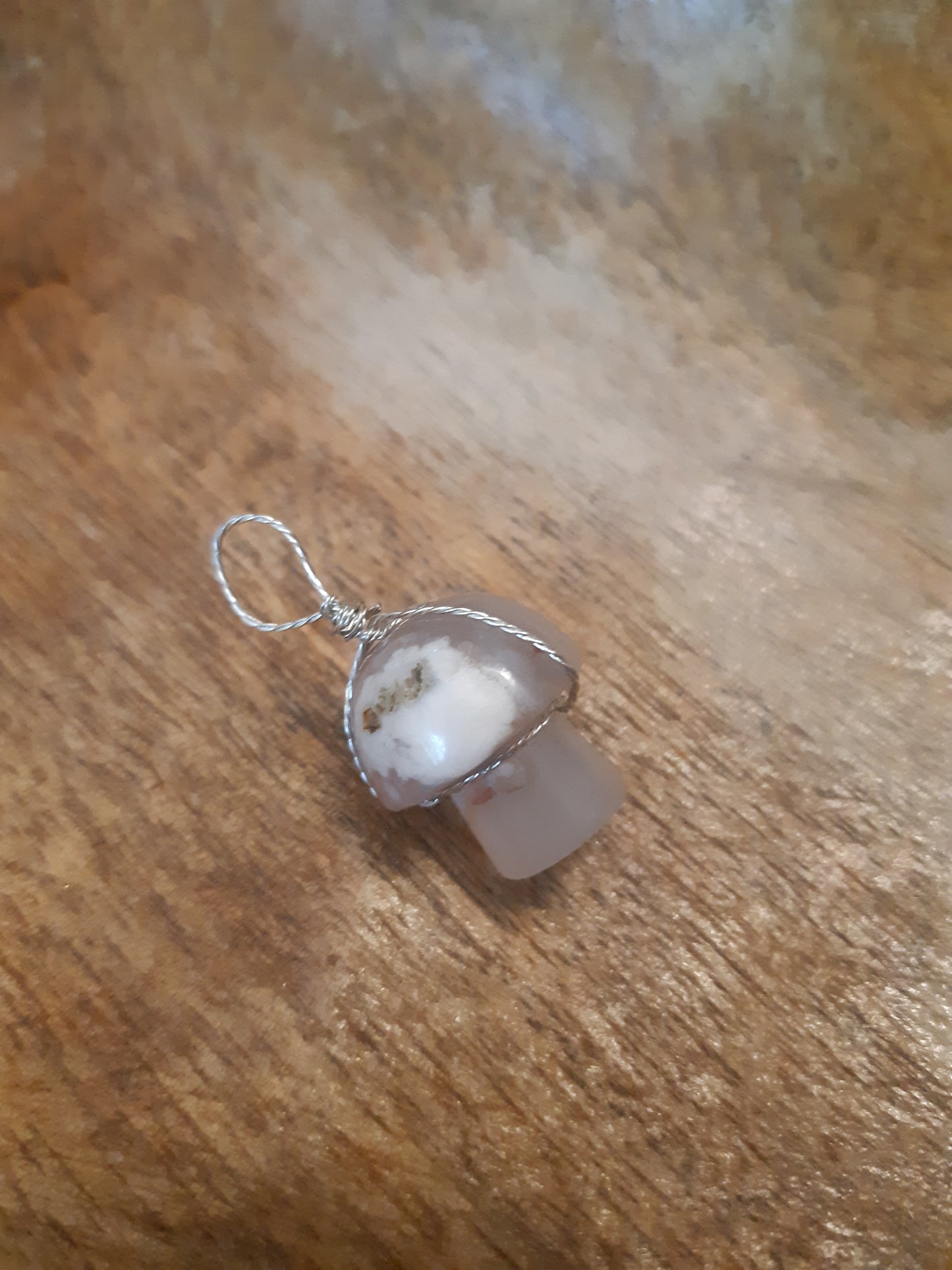 wire wrapped mini mushrooms